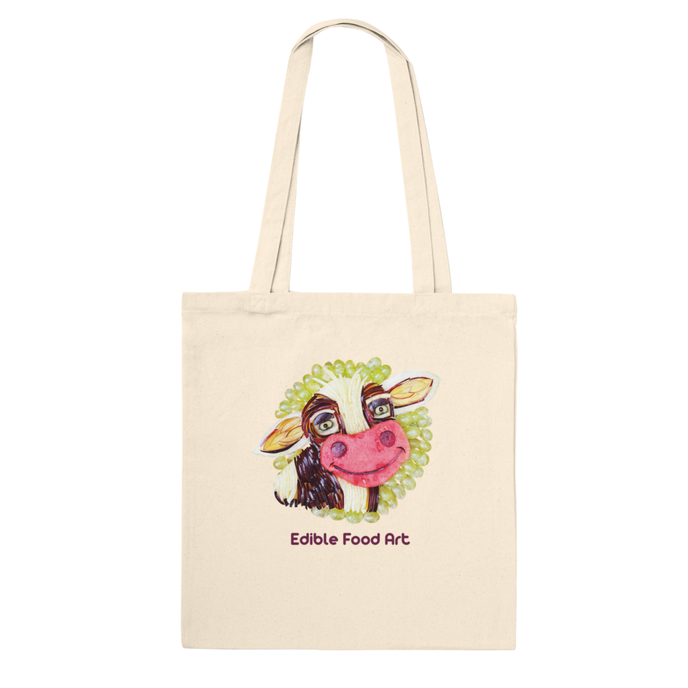 Premium Tote Bag • Natural • Cow