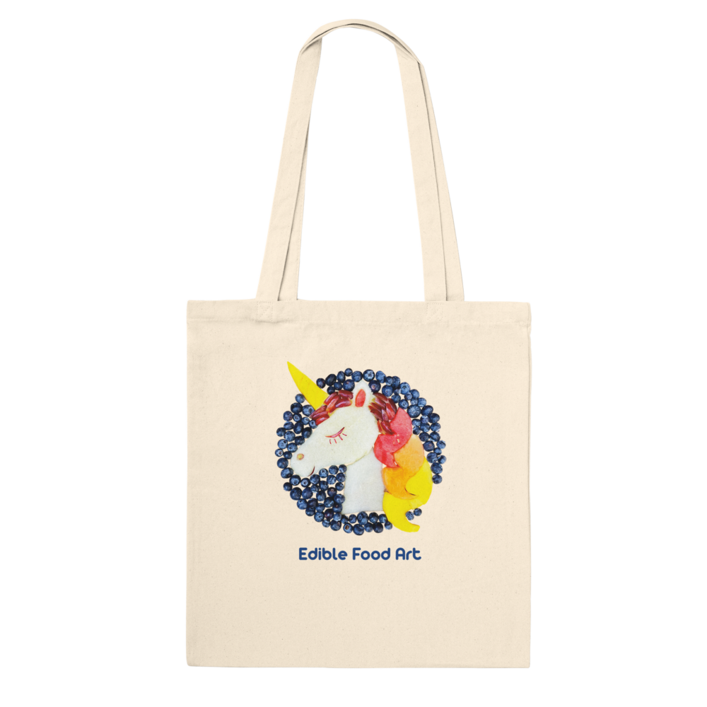 Premium Tote Bag • Natural • Unicorn